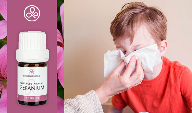 Эфирные масла от простуды у ребенка от Aromashka