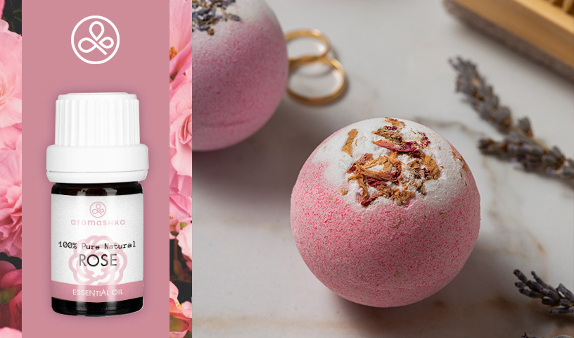 Эфирные масла для приготовления бомбочки для ванны от Aromashka