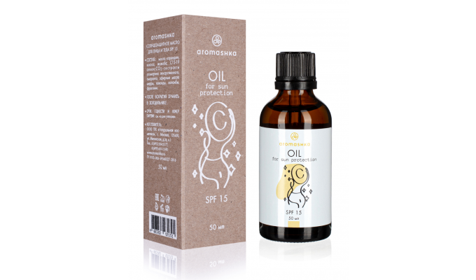 Солнцезащитное масло для лица и тела SPF 15 (0+)