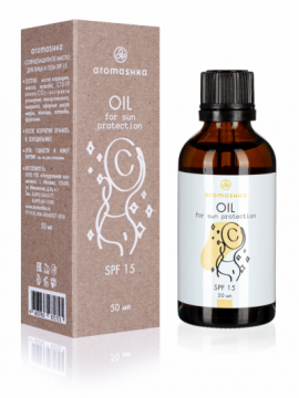 Купить Солнцезащитное масло для лица и тела SPF 15 (0+)