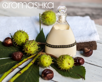 Рецепты домашней косметики (фото 2): Антиварикозное молочко с каштаном - aromashka.ru