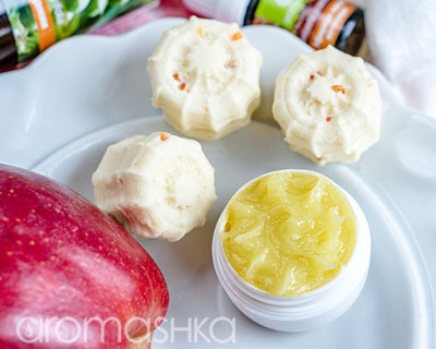 Рецепты домашней косметики (фото 2): Яблочно-медовая помадка для губ - aromashka.ru