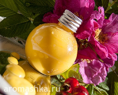 Рецепт домашней косметики Крем-молочко для тела ШИПОВНИК И ФРАГОНИЯ