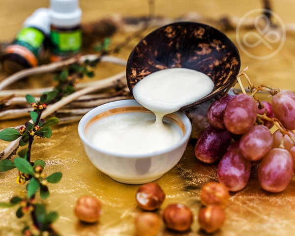 Рецепт домашней косметики Нежное очищающее молочко для тела