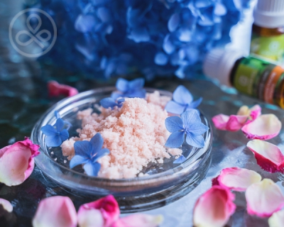 Рецепты домашней косметики (фото 1): Розовая пенная соль для ванны - aromashka.ru